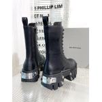 Balenciaga Bulldozer Platform Boots Black 1081