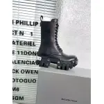 Balenciaga Bulldozer Platform Boots Black 1081