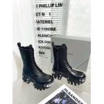 Balenciaga Bulldozer Platform Boots Black 1081