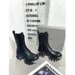Balenciaga Bulldozer Platform Boots Black 1081