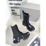 Balenciaga Bulldozer Platform Boots Black 1081