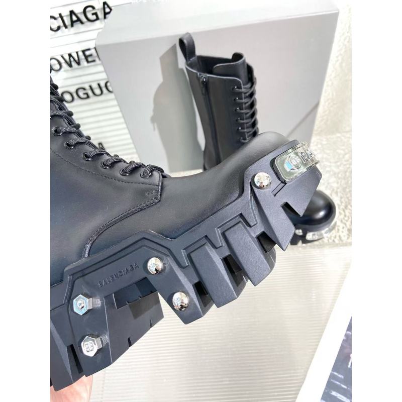 Balenciaga Bulldozer Platform Boots Black 1081