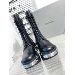 Balenciaga Bulldozer Platform Boots Black 1081
