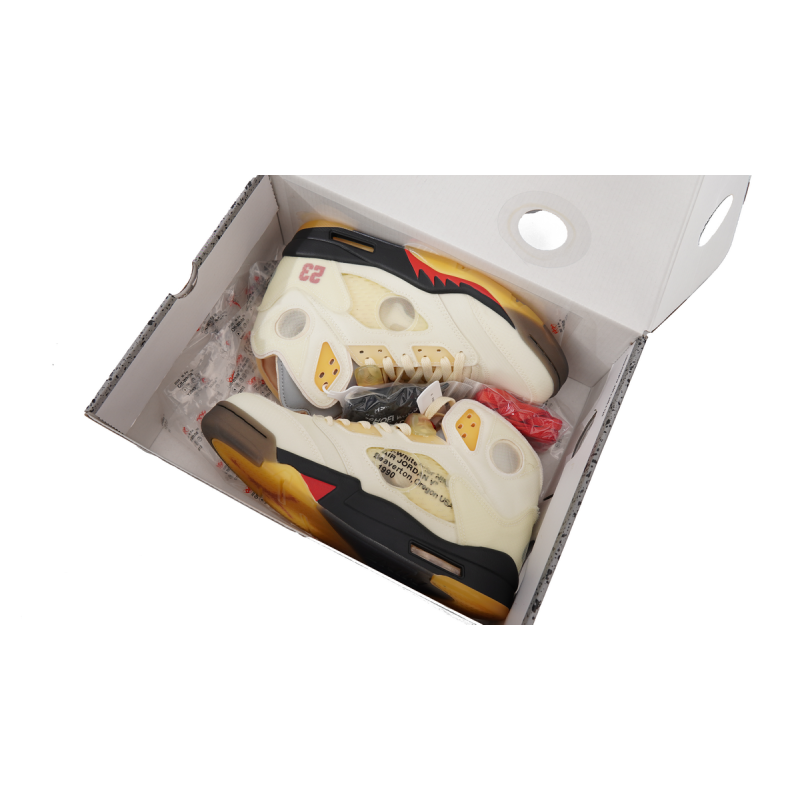 PK God Batch Air Jordan 5 Retro OFF-WHITE Sail DH8565-100 