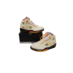 PK God Batch Air Jordan 5 Retro OFF-WHITE Sail DH8565-100 