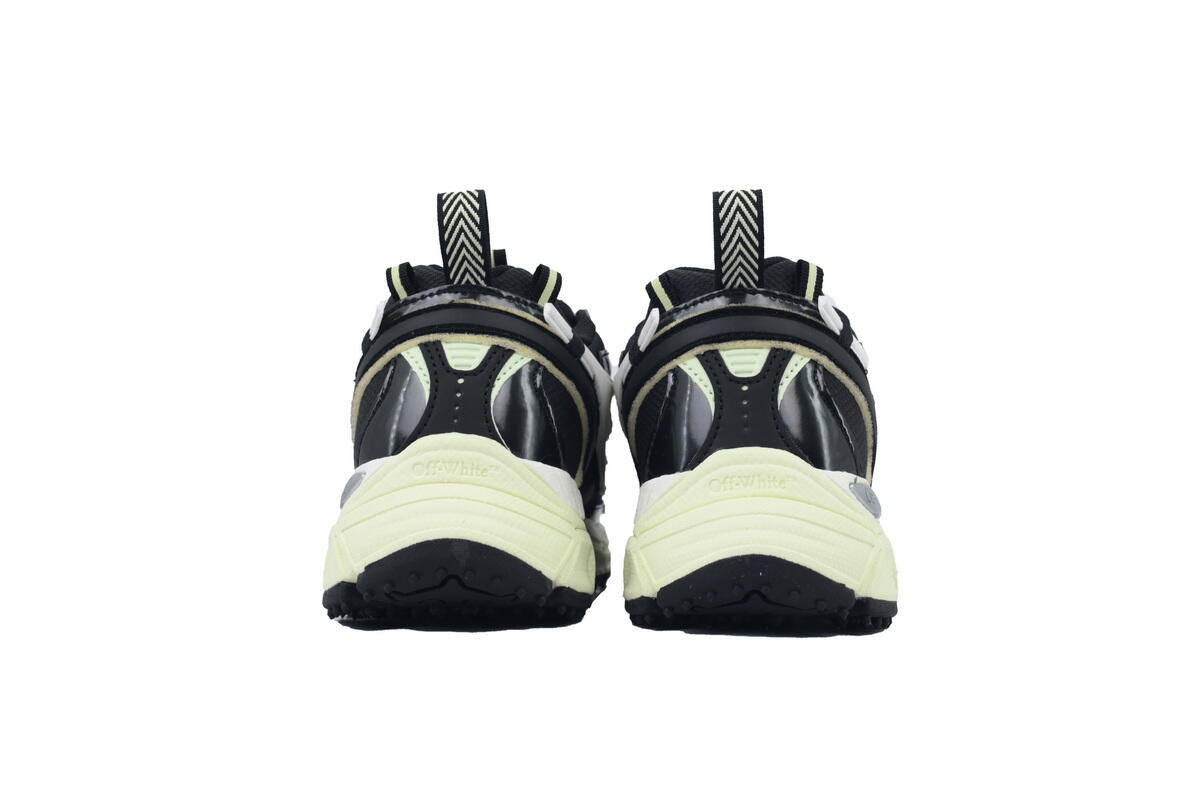 Off White Be Right Back Sneakers Grass Green Black OMIA295C99 FAB002 1014