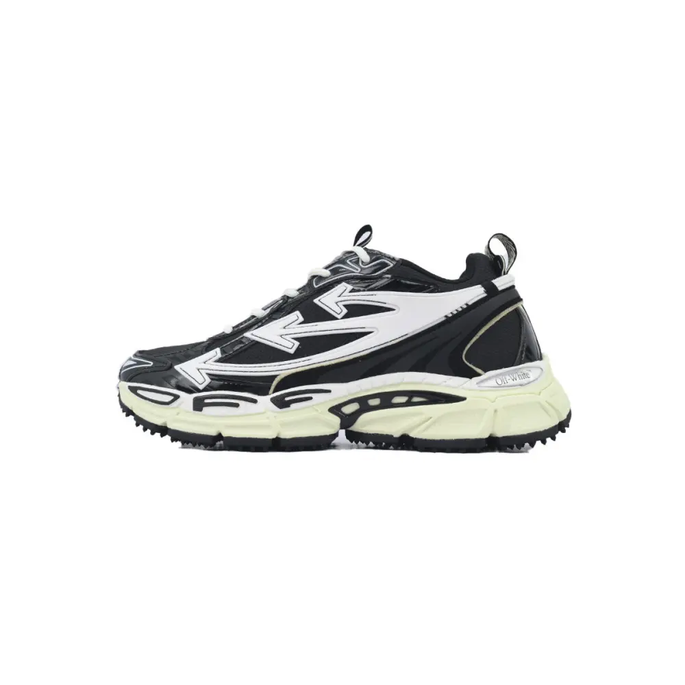 Off White Be Right Back Sneakers Grass Green Black OMIA295C99 FAB002 1014