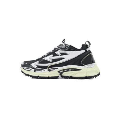 Off White Be Right Back Sneakers Grass Green Black OMIA295C99 FAB002 1014 01