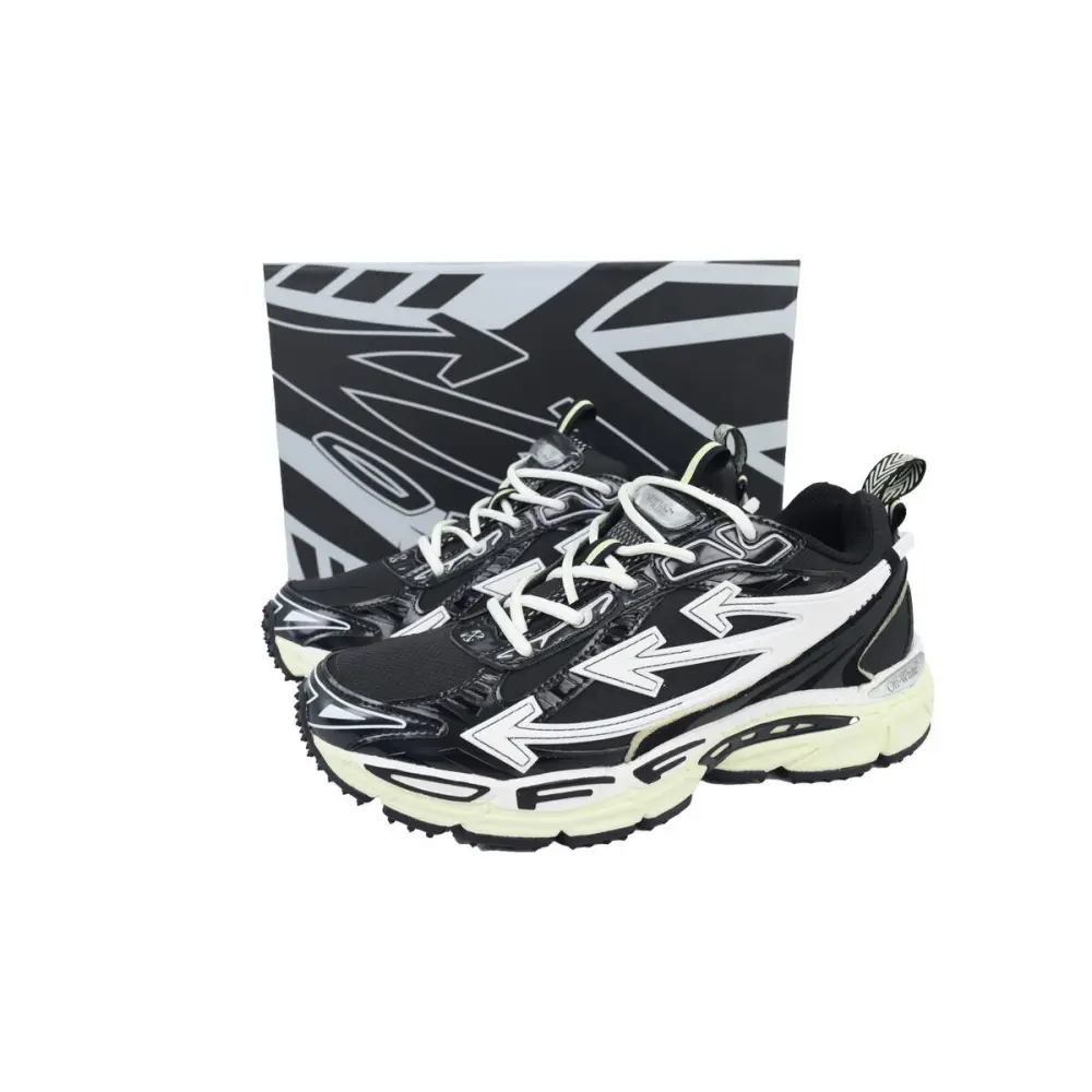 Off White Be Right Back Sneakers Grass Green Black OMIA295C99 FAB002 1014