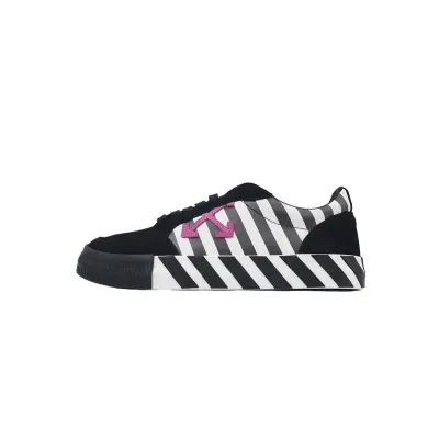PK God Batch Off-White Vulc Low 'Black White' OMIA085R20C210180129 01