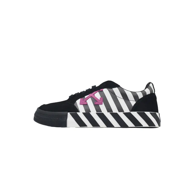 PK God Batch Off-White Vulc Low 'Black White' OMIA085R20C210180129