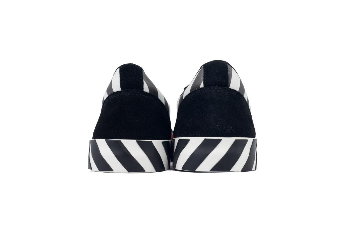 PK God Batch Off-White Vulc Low 'Black White' OMIA085R20C210180129