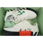 PK God Batch Off-White Vulc Low 'White Green' OMIA085F22FAB0010155