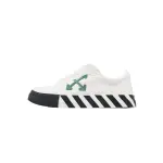 PK God Batch Off-White Vulc Low 'White Green' OMIA085F22FAB0010155