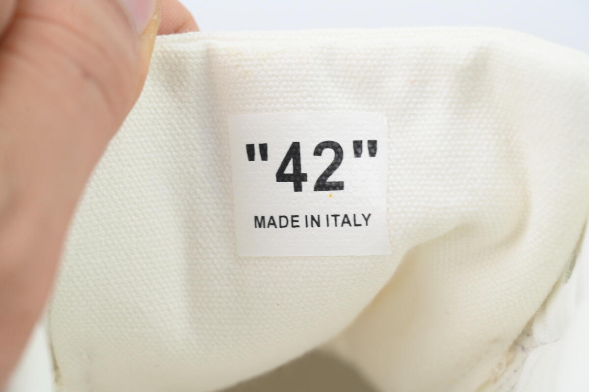 PK God Batch Off-White Vulc Low Top 'White' OMIA085E183510010100