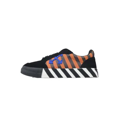 PK God Batch Off-White Vulc Sneaker 'Black Blue‘ OMIA085R20C210181930 01