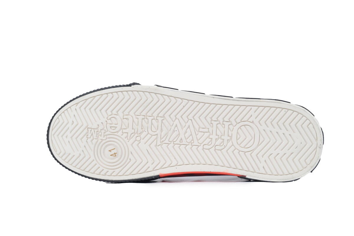 PK God Batch Off-White Vulc Sneaker 'Black Blue‘ OMIA085R20C210181930