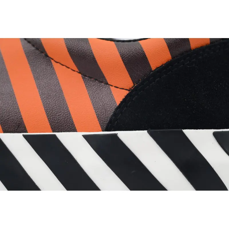 PK God Batch Off-White Vulc Sneaker 'Black Blue‘ OMIA085R20C210181930