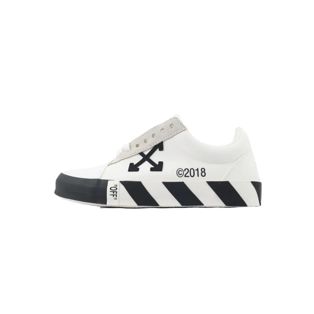 PK God Batch Off-White Vulc Sneaker 'White Black' OWIA178R21LEA0010109