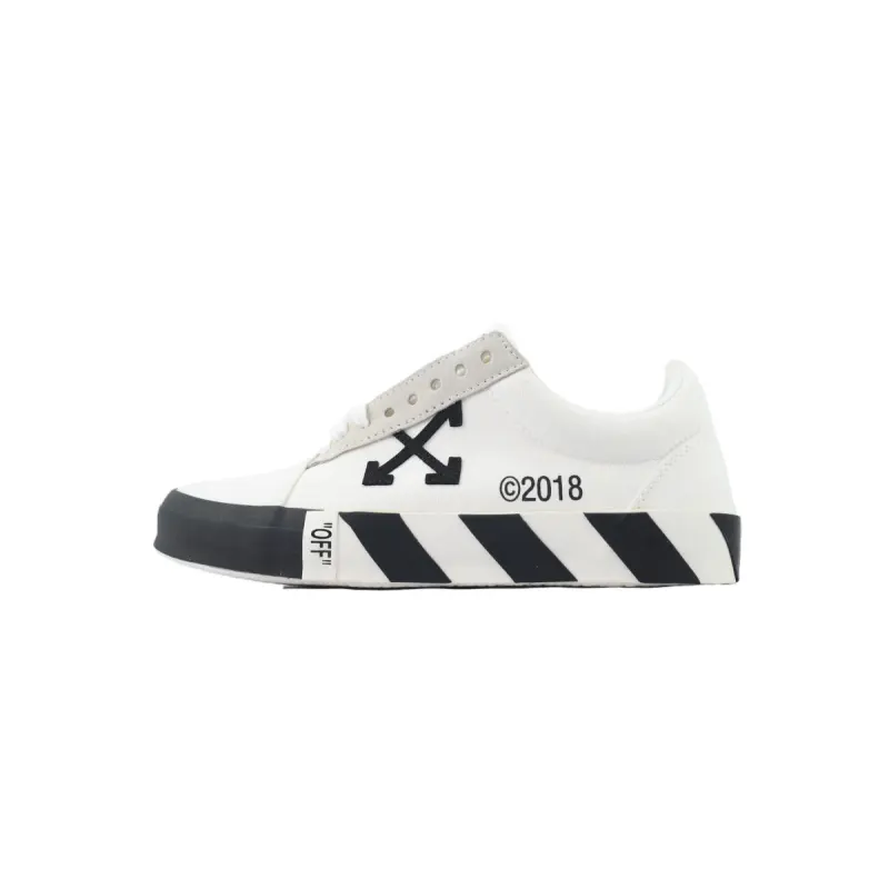 PK God Batch Off-White Vulc Sneaker 'White Black' OWIA178R21LEA0010109