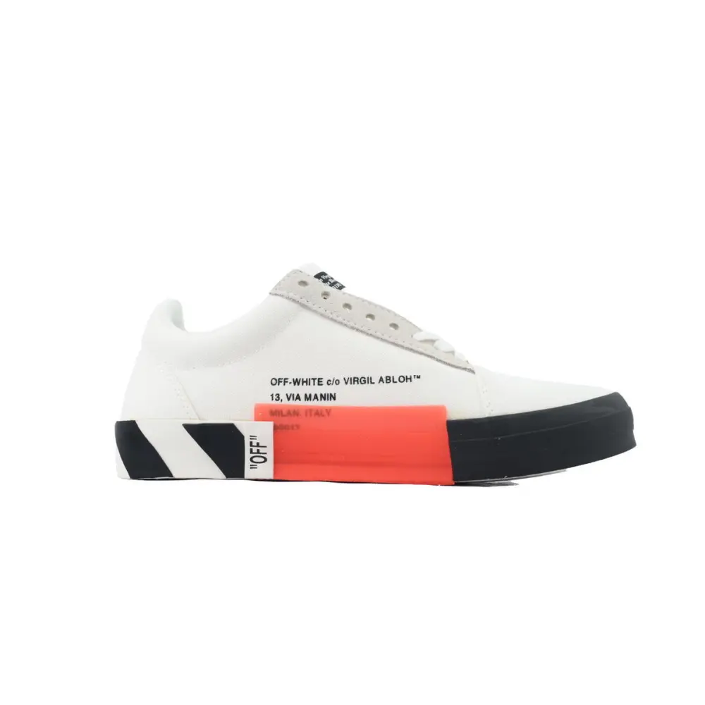 PK God Batch Off-White Vulc Sneaker 'White Black' OWIA178R21LEA0010109