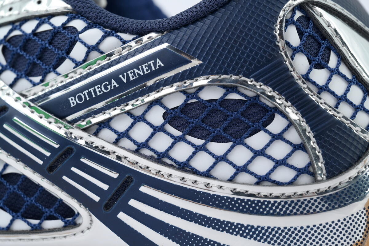 Bottega Veneta Orbit Deep Blue Silver