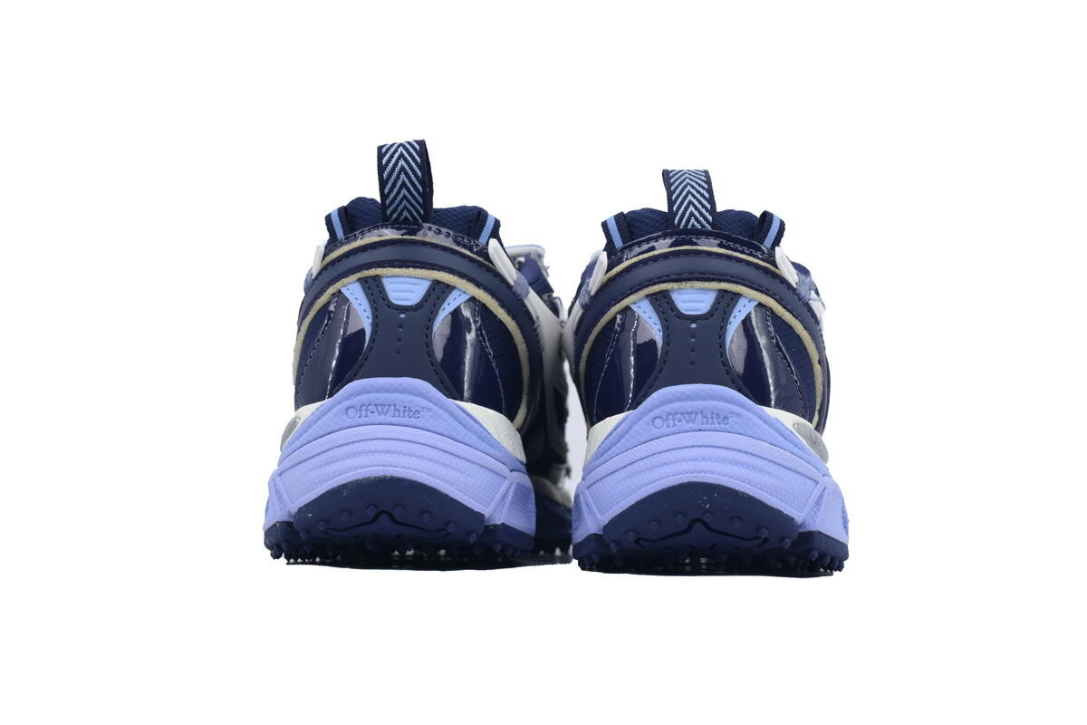 Off White Be Right Back Sneakers Navy Blue OIIA295C99 FAB00 24642