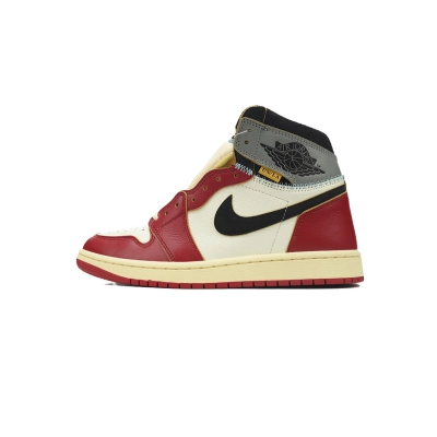 PK God Batch Air Jordan 1 Retro High x Union LA 2025 ‘Chicago/Shadow’ White Red Gray HV8563-600 01