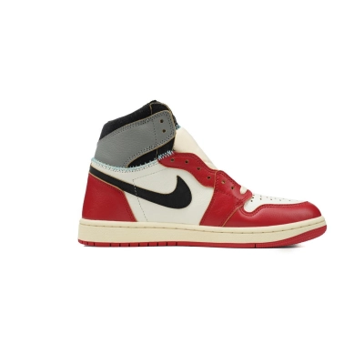 PK God Batch Air Jordan 1 Retro High x Union LA 2025 ‘Chicago/Shadow’ White Red Gray HV8563-600 02