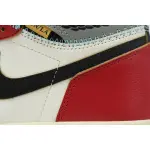 PK God Batch Air Jordan 1 Retro High x Union LA 2025 ‘Chicago/Shadow’ White Red Gray HV8563-600
