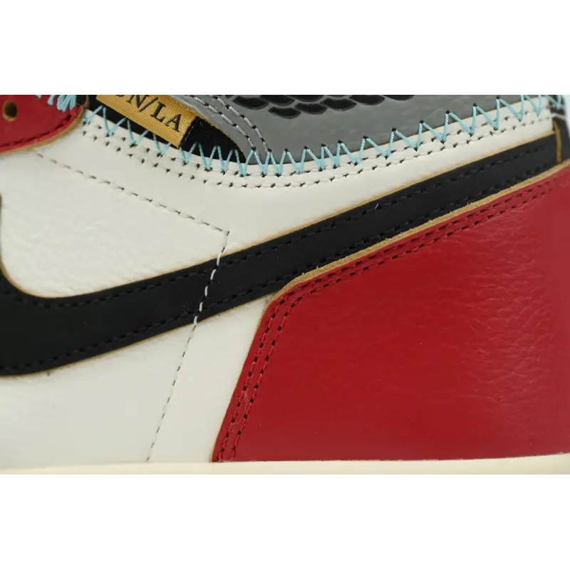 PK God Batch Air Jordan 1 Retro High x Union LA 2025 ‘Chicago/Shadow’ White Red Gray HV8563-600