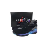 PK God Batch Air Jordan 8 Retro 'Aqua' 2025 305381-006