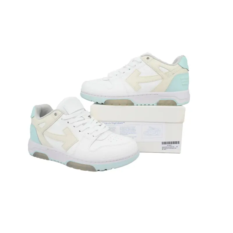 PK God Batch OFF-WHITE Out Of Office OOO Low White Blue OWIA259S 24LEA005 0149