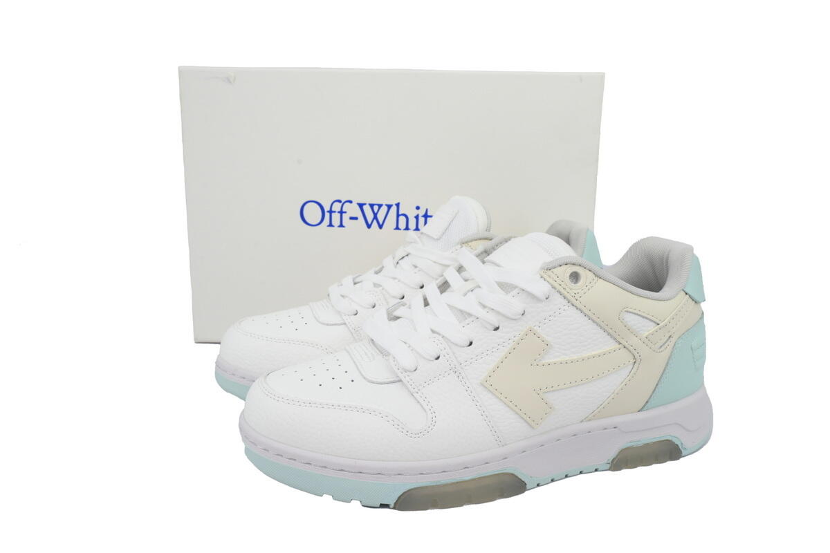 PK God Batch OFF-WHITE Out Of Office OOO Low White Blue OWIA259S 24LEA005 0149