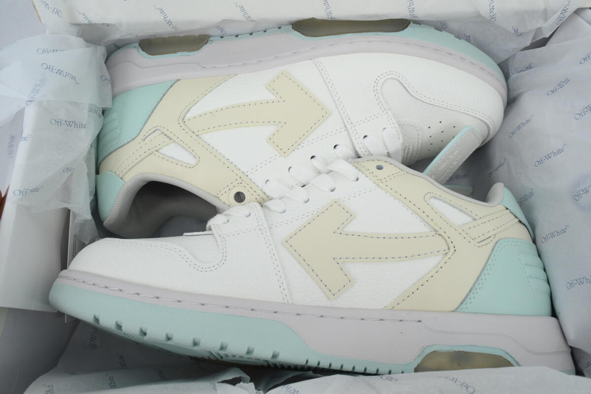 PK God Batch OFF-WHITE Out Of Office OOO Low White Blue OWIA259S 24LEA005 0149