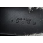 Marni Long-hair Calfskin Fussbett Sabot Grey SBMR000600P412200N15