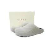  Marni Long-hair Calfskin Fussbett Sabot Grey SBMR000600P412200N15