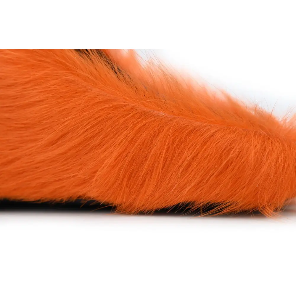  Marni Long-hair Calfskin Fussbett Sabot Orange