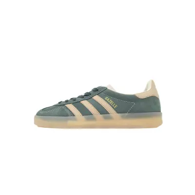 Adidas Gazelle Indoor 'Shadow Green Warm Sandstone' JI5402 01