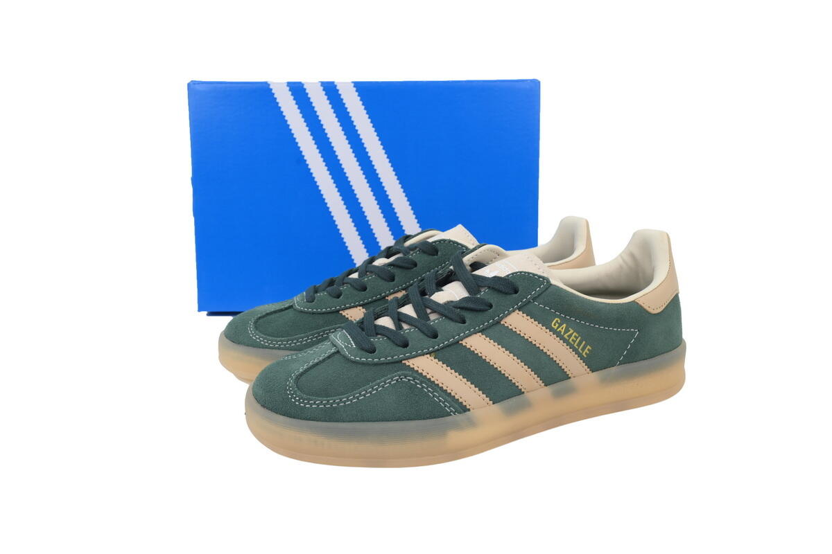 Adidas Gazelle Indoor 'Shadow Green Warm Sandstone' JI5402