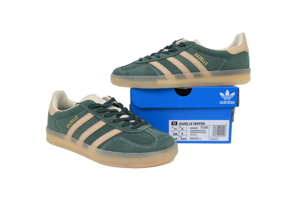 Adidas Gazelle Indoor 'Shadow Green Warm Sandstone' JI5402