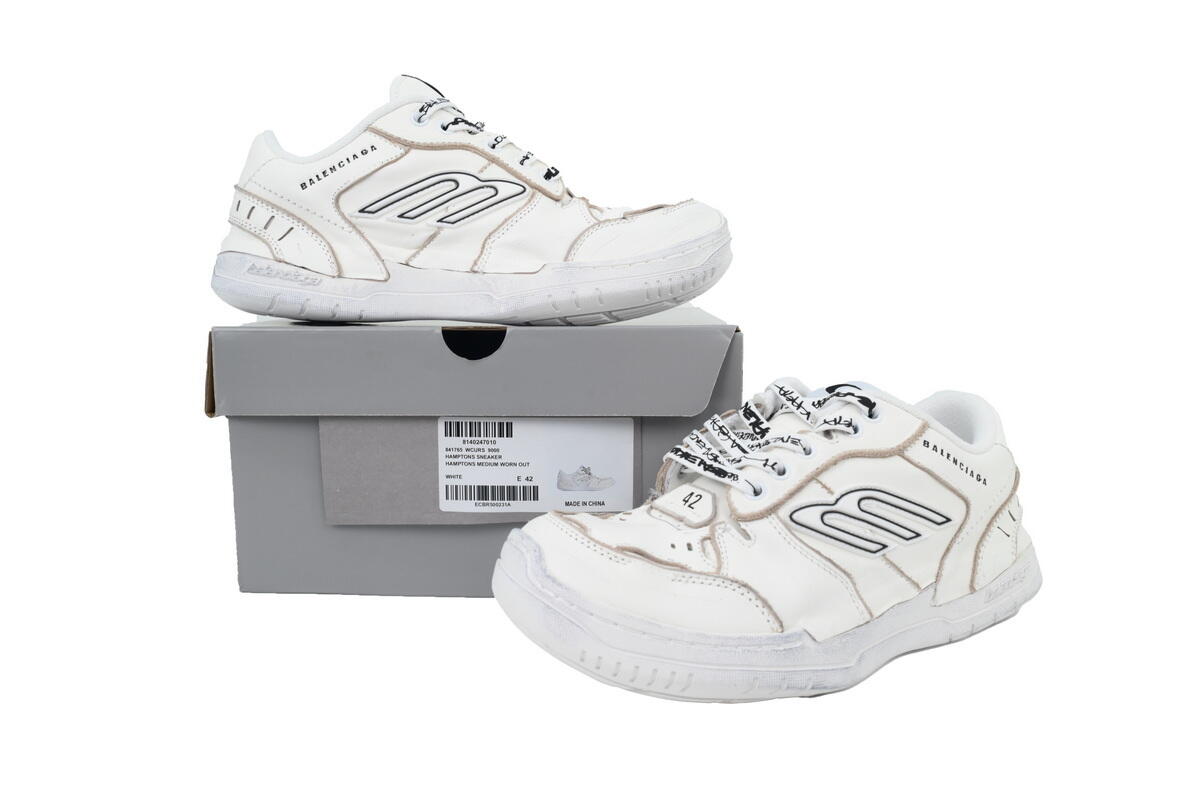 Balenciaga HAMPTONS WORN-OUT White 841763 WCURS 9000