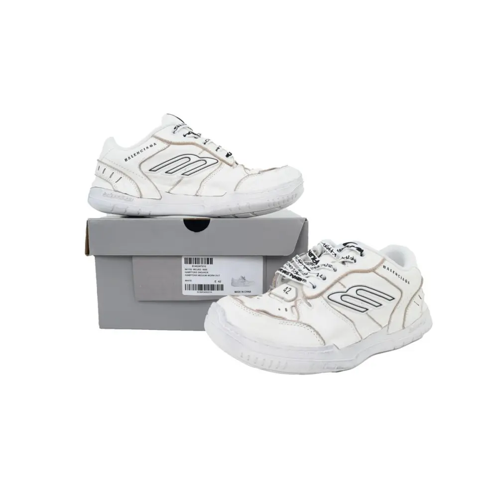 Balenciaga HAMPTONS WORN-OUT White 841763 WCURS 9000