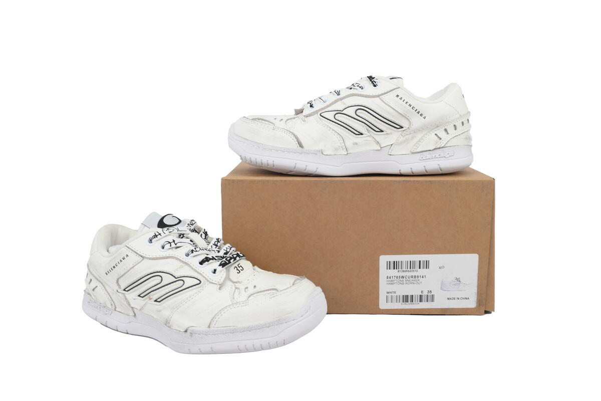 Balenciaga HAMPTONS WORN-OUT White 841765 WCURB 9141