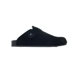 Balenciaga Men's Sunday Mule in Suede Black
