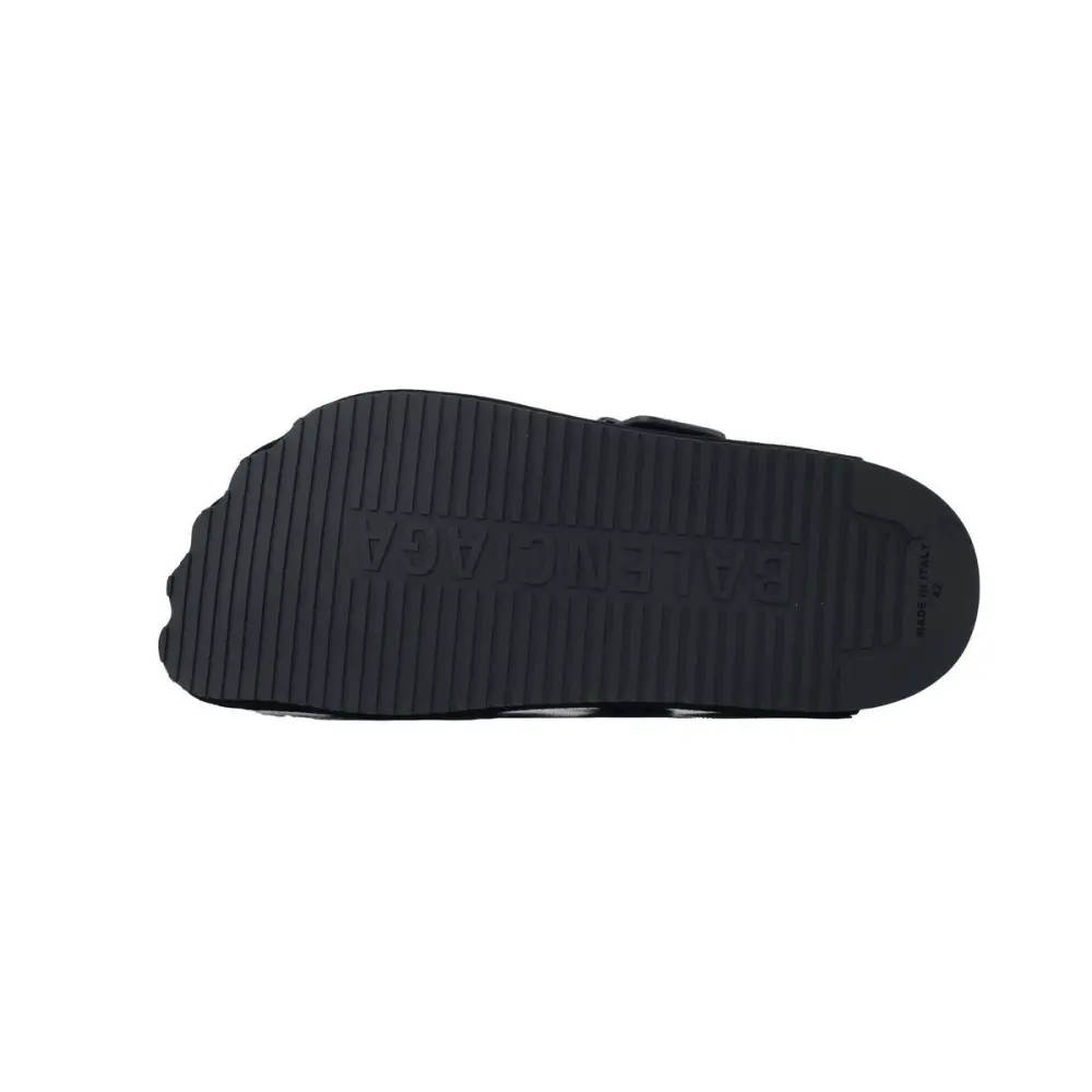 Balenciaga Men's Sunday Mule in Suede Black