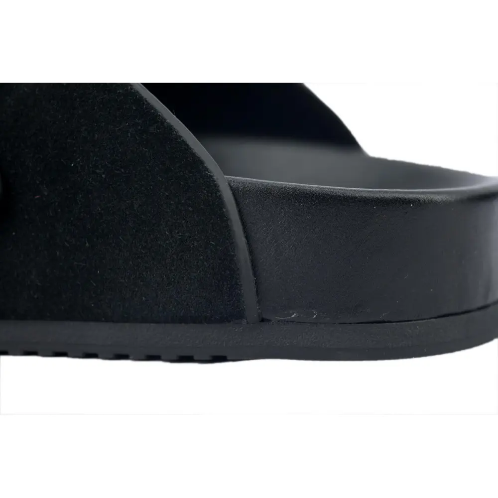 Balenciaga Men's Sunday Mule in Suede Black
