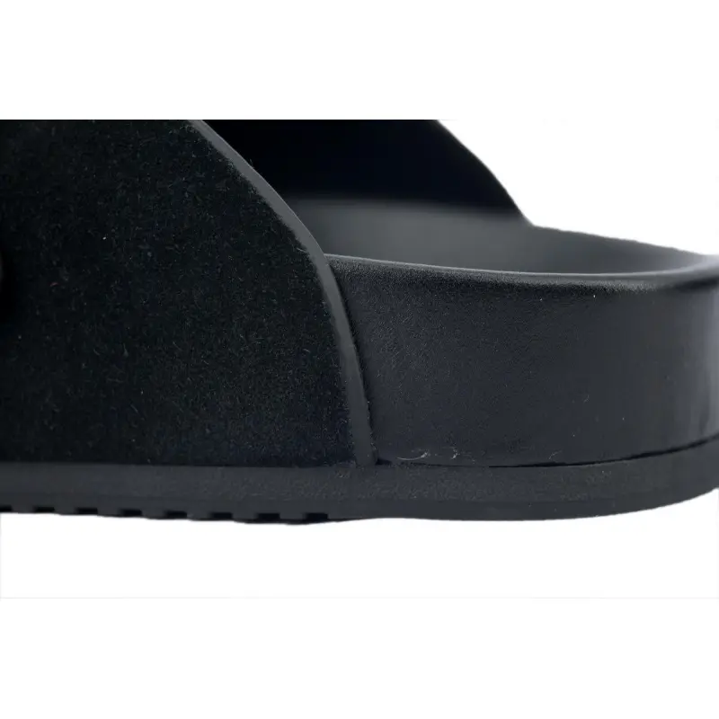 Balenciaga Men's Sunday Mule in Suede Black