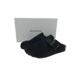 Balenciaga Men's Sunday Mule in Suede Black