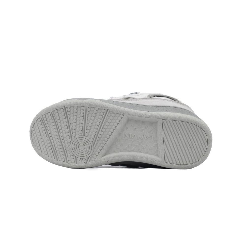 Lanvin Curb Sneaker White Grey Pale FW SKDK02 DOTS P23